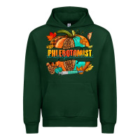 Foreset Green Phlebotomist pumpkin Urban Hoodie - NancyCooperArtShop