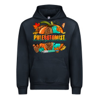 Navy Phlebotomist pumpkin Urban Hoodie - NancyCooperArtShop
