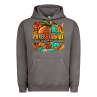 Pigment Tornado Phlebotomist pumpkin Urban Hoodie - NancyCooperArtShop