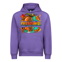 Tulip Phlebotomist pumpkin Urban Hoodie - NancyCooperArtShop