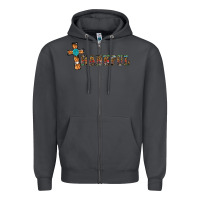Smoke thankful pumpkin cross Zipper Hoodie - RanaPortraitStore
