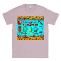 Lilac Battery Life Of A Teacher Tumbler Classic Tee - BundleAndBundleShop