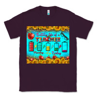 Plum Battery Life Of A Teacher Tumbler Classic Tee - BundleAndBundleShop