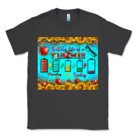 Smoke Battery Life Of A Teacher Tumbler Classic Tee - BundleAndBundleShop