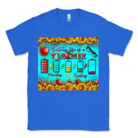 True Royal Battery Life Of A Teacher Tumbler Classic Tee - BundleAndBundleShop