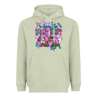 Matcha rocking the night shift cna life Heavyweight Hoodie - AdoDesignShop