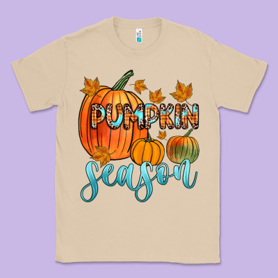 Pumpkin Season Classic Tee Designed By Zillion Design Studio