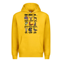 Lemon god says i am hunting Premium Hoodie - MaliasSmallBusiness