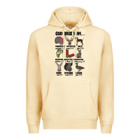 Pina Colada god says i am hunting Premium Hoodie - MaliasSmallBusiness