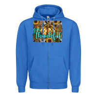 True Royal thankful pumpkin Zipper Hoodie - RanaPortraitStore