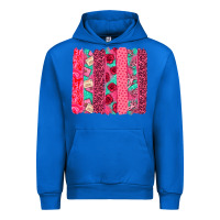 Cobalt valentines day brushstroke Urban Hoodie - NancyCooperArtShop