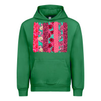 Emerald valentines day brushstroke Urban Hoodie - NancyCooperArtShop