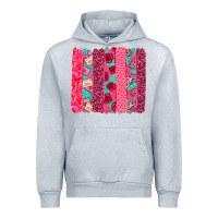 Heather Grey valentines day brushstroke Urban Hoodie - NancyCooperArtShop