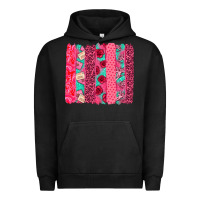 Pigment Black valentines day brushstroke Urban Hoodie - NancyCooperArtShop