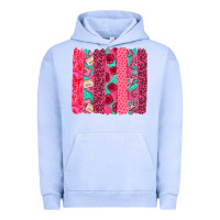 Pigment Grape Ice valentines day brushstroke Urban Hoodie - NancyCooperArtShop