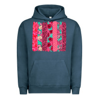 Pigment Midnight Navy valentines day brushstroke Urban Hoodie - NancyCooperArtShop