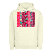 Pigment Pistachio valentines day brushstroke Urban Hoodie - NancyCooperArtShop