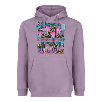Lavender i became a cna because your life is worth my time Heavyweight Hoodie - AdoDesignShop