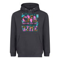 Smoke i became a cna because your life is worth my time Heavyweight Hoodie - AdoDesignShop