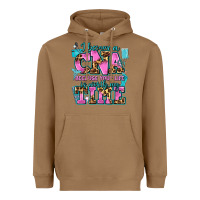 Toasted Coconut i became a cna because your life is worth my time Heavyweight Hoodie - AdoDesignShop