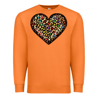 Carrot pride leopard heart Premium Sweatshirt - JahusDesignShop
