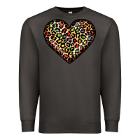 Smoke pride leopard heart Premium Sweatshirt - JahusDesignShop