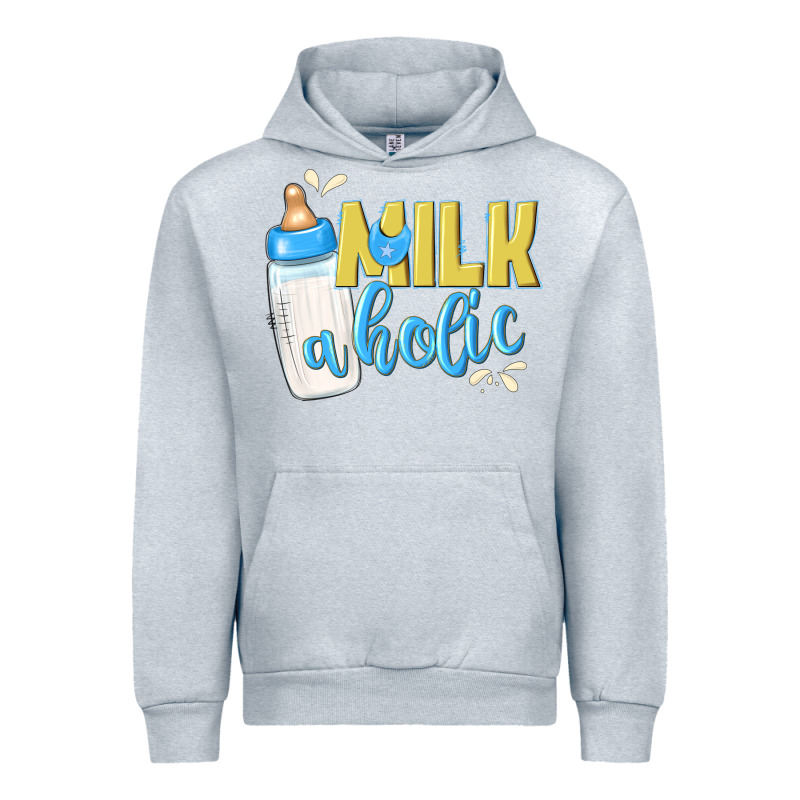Milkaholic Boys Urban Hoodie by NancyCooperArtShop | Teevron