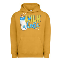 Pigment Peanut Butter milkaholic boys Urban Hoodie - NancyCooperArtShop