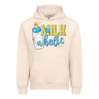 Sandshell milkaholic boys Urban Hoodie - NancyCooperArtShop