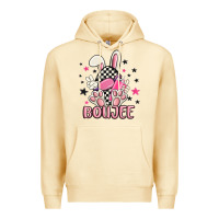 Pina Colada boujee checkered easter bunny egg trending Premium Hoodie - MaliasSmallBusiness
