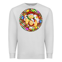 Dove Grey Christmas chick Premium Sweatshirt - Artiststas