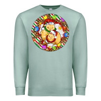 Seafoam Christmas chick Premium Sweatshirt - Artiststas