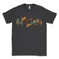 Smoke western mama with highland cow Classic Tee - RanaPortraitStore