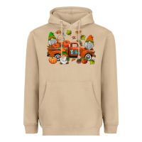 Mushroom fall gnomes truck Heavyweight Hoodie - AdoDesignShop