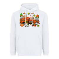 White fall gnomes truck Heavyweight Hoodie - AdoDesignShop