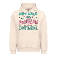 Sandshell why walk then you can cartwheel Urban Hoodie - MaliasSmallBusiness