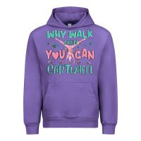Tulip why walk then you can cartwheel Urban Hoodie - MaliasSmallBusiness