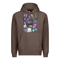 Coffee cheer mom Premium Hoodie - MaliasSmallBusiness