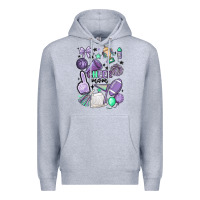 Heather Grey cheer mom Premium Hoodie - MaliasSmallBusiness