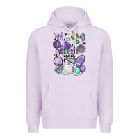 Lilac cheer mom Premium Hoodie - MaliasSmallBusiness