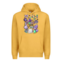 Mustard cheer mom Premium Hoodie - MaliasSmallBusiness