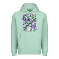 Seafoam cheer mom Premium Hoodie - MaliasSmallBusiness