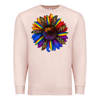 Pale Pink pride sunflower Premium Sweatshirt - JahusDesignShop