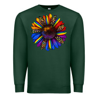 Sports Green pride sunflower Premium Sweatshirt - JahusDesignShop