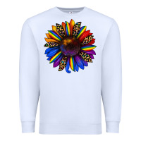 White pride sunflower Premium Sweatshirt - JahusDesignShop