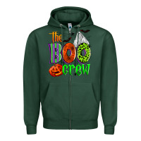 Sports Green the boo crew Zipper Hoodie - Zillion Design Studio
