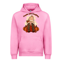 Fuchsia Pink Pumpkin spice every thing Urban Hoodie - NancyCooperArtShop
