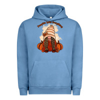 Pigment Pebble Blue Pumpkin spice every thing Urban Hoodie - NancyCooperArtShop
