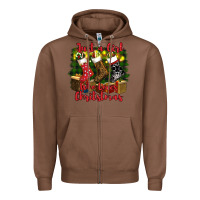 Chestnut just a girl who loves christmas Zipper Hoodie - RanaPortraitStore