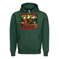 Sports Green just a girl who loves christmas Zipper Hoodie - RanaPortraitStore